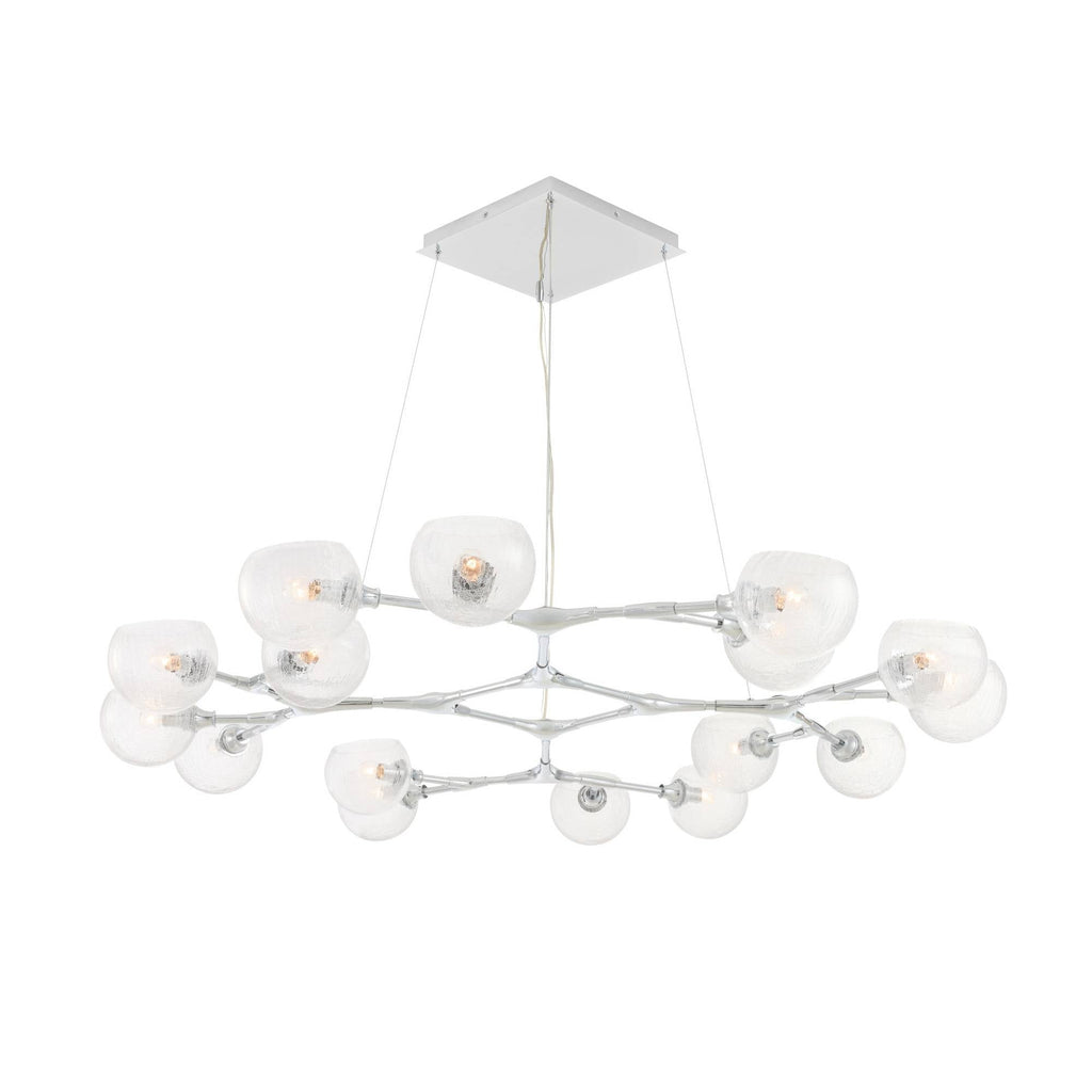 Signature Mahowald Fixed Chandelier – Silver — view 5