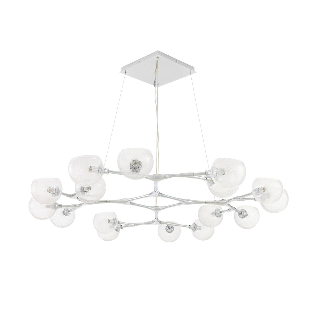 Signature Mahowald Fixed Chandelier – Silver — view 6