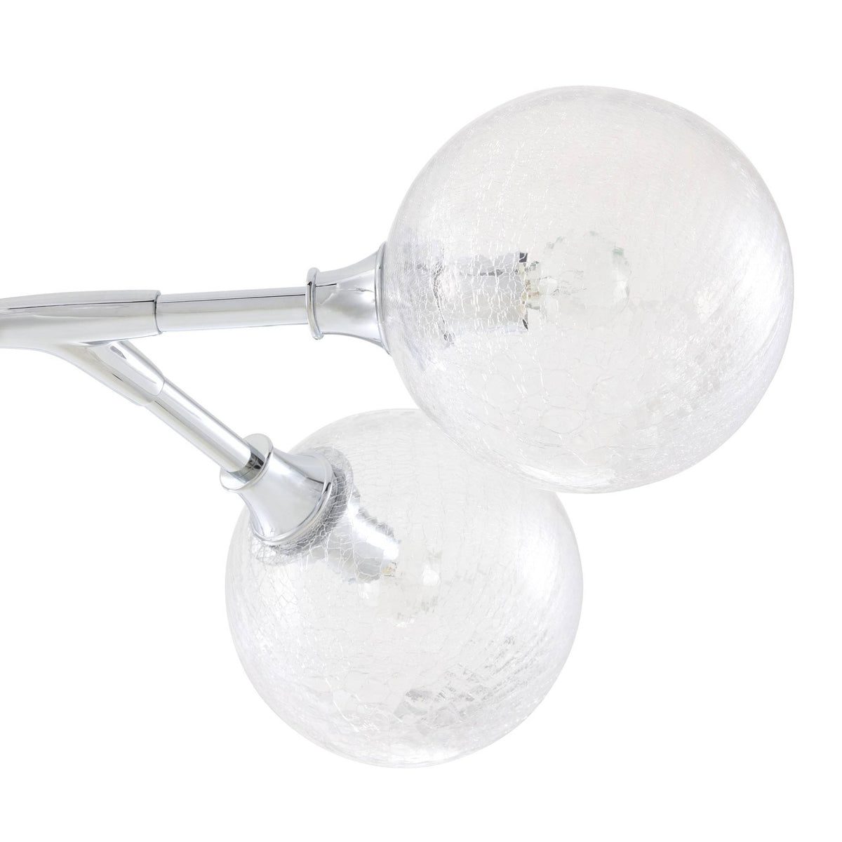 Signature Mahowald Fixed Chandelier – Silver — view 7