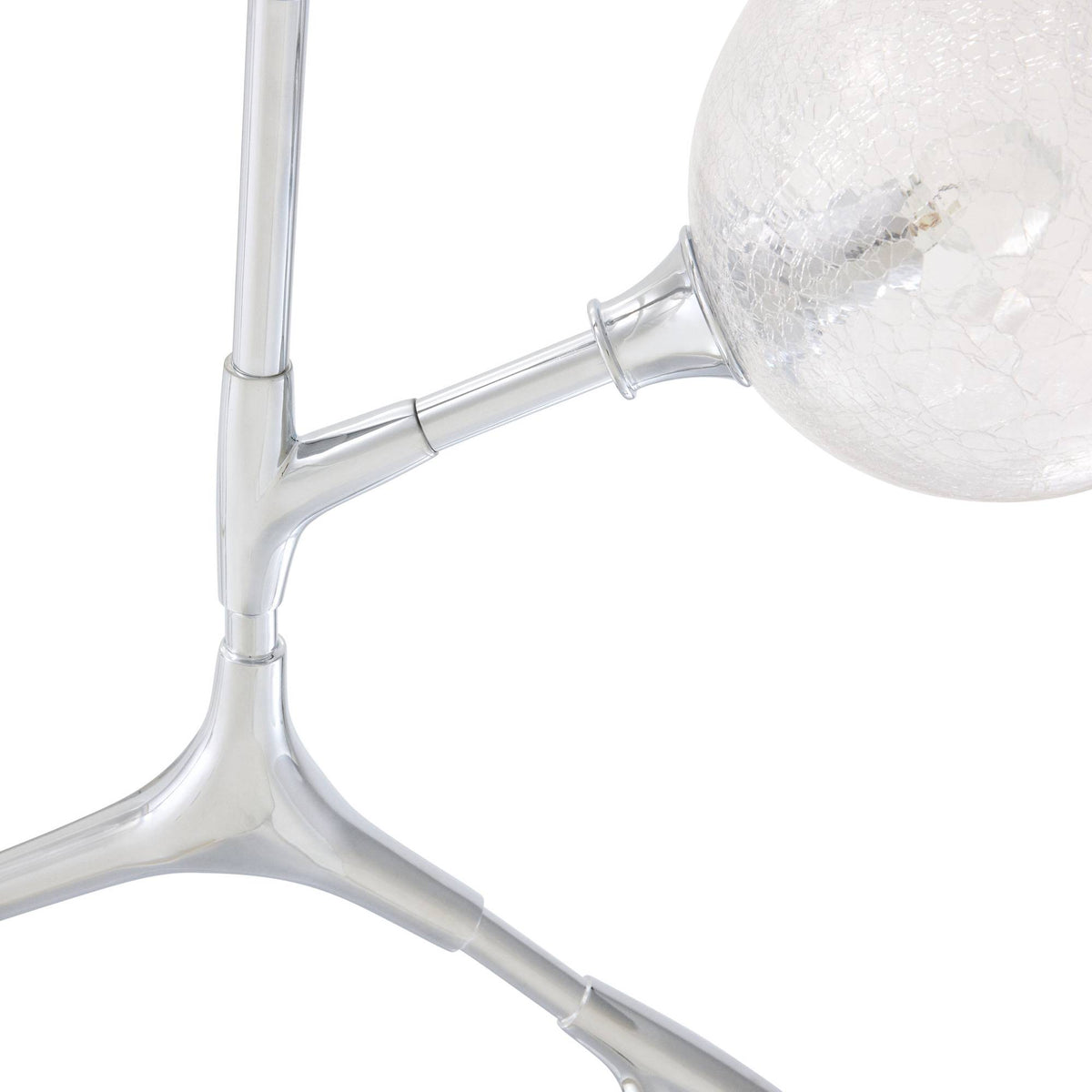 Signature Mahowald Fixed Chandelier – Silver — view 8