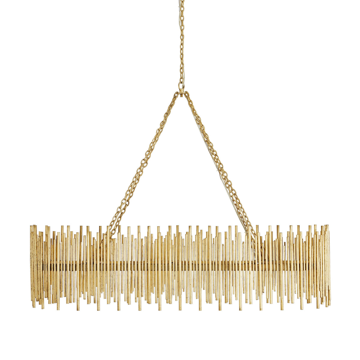 Sculptural Prescott Linear Chandelier — view 1