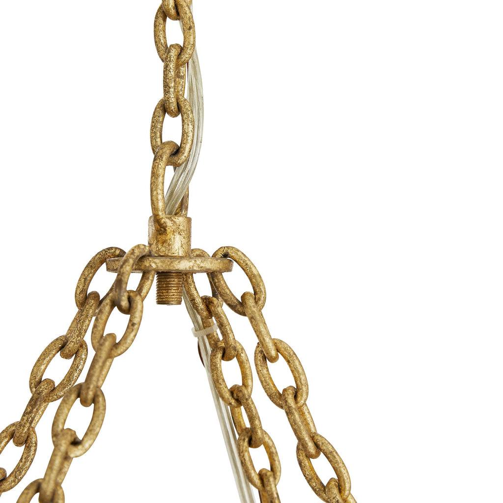 Sculptural Prescott Linear Chandelier — view 10