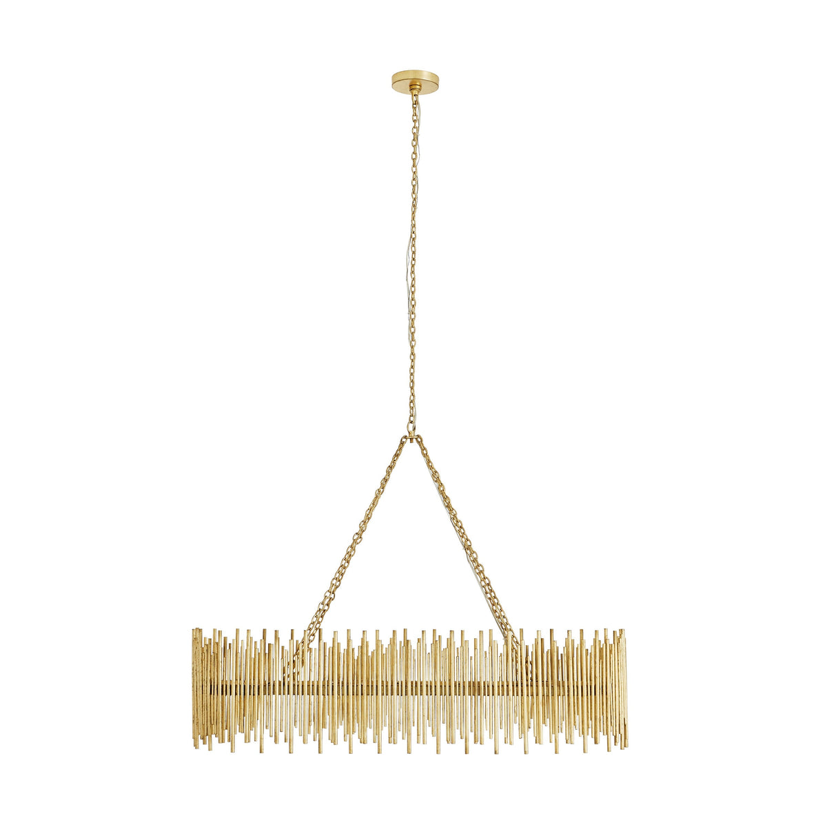 Sculptural Prescott Linear Chandelier — view 4