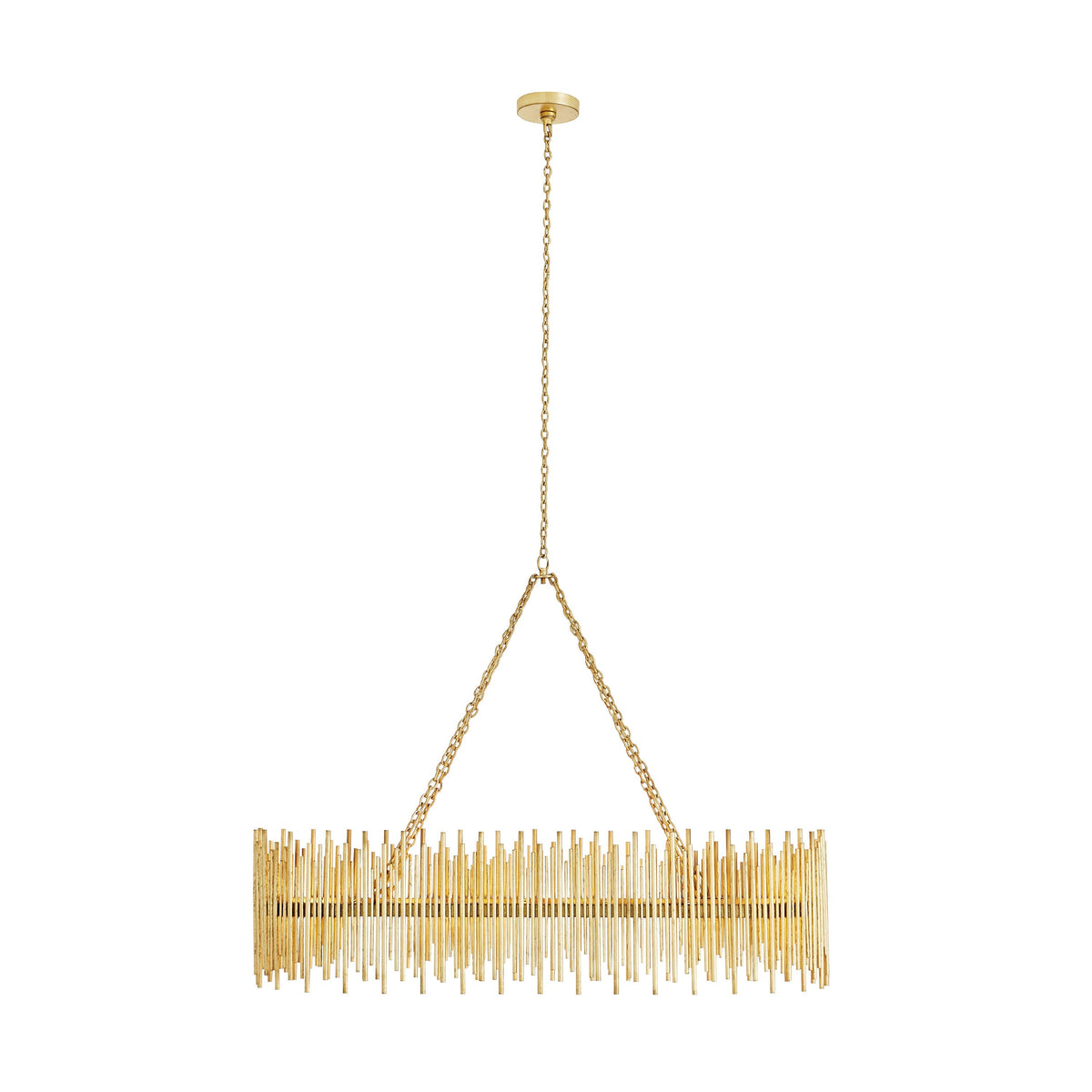 Sculptural Prescott Linear Chandelier — view 5