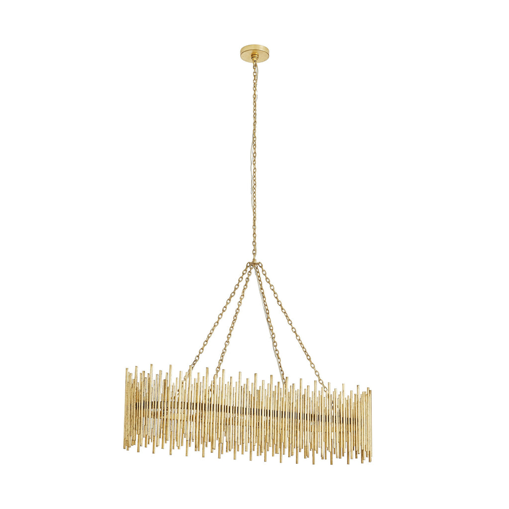Sculptural Prescott Linear Chandelier — view 6