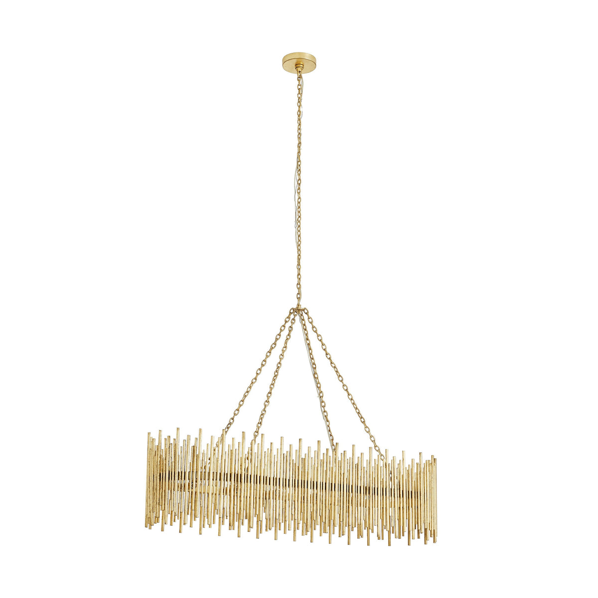 Sculptural Prescott Linear Chandelier — view 6