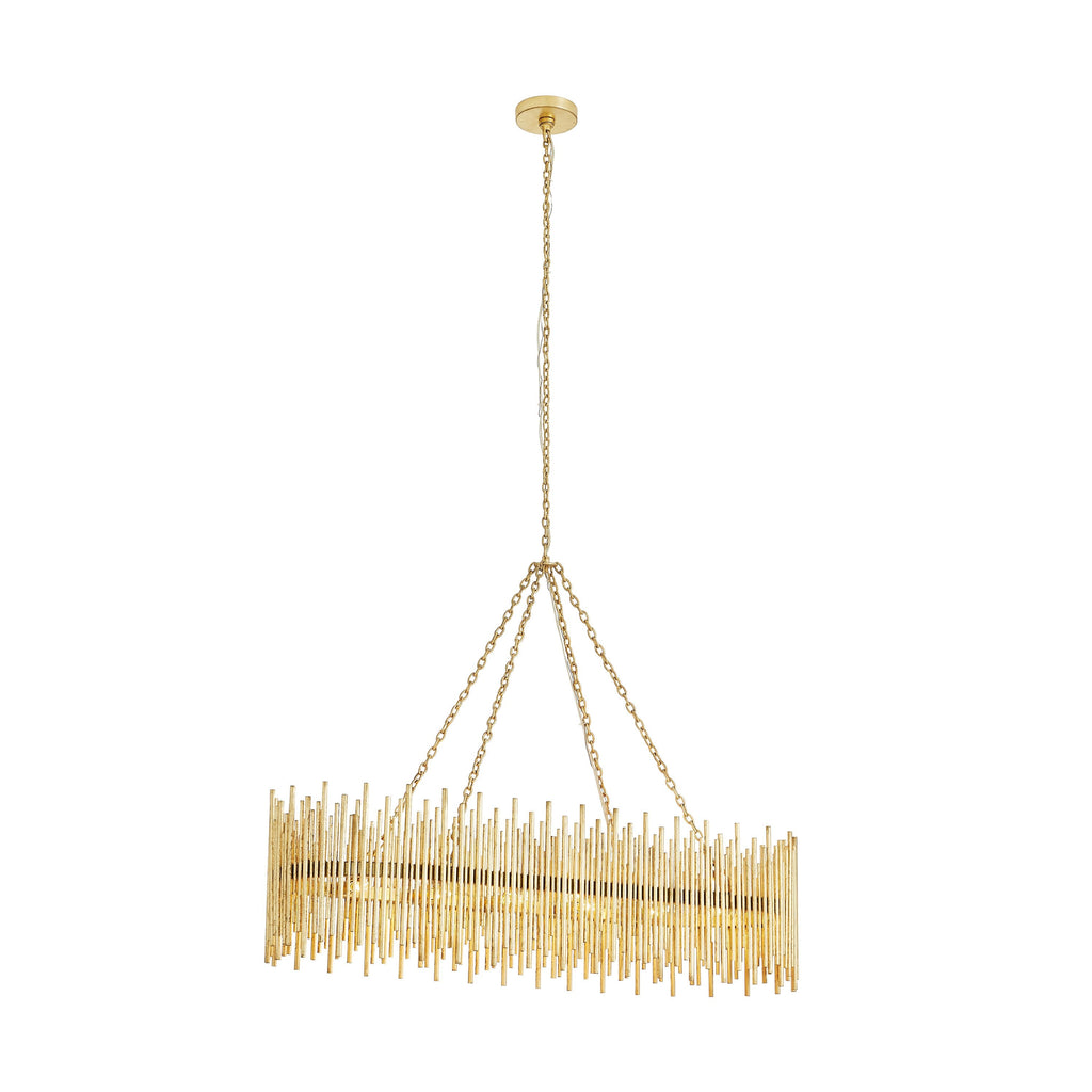 Sculptural Prescott Linear Chandelier — view 7