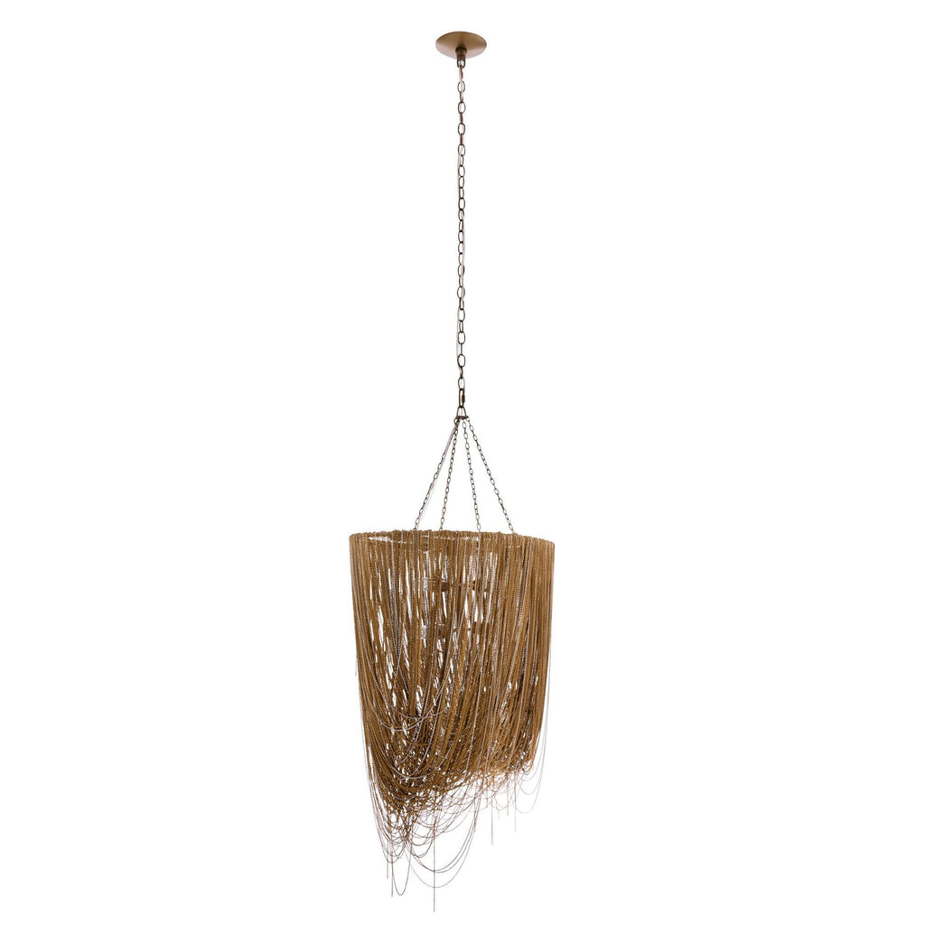 Sculptural Layla Linear Chandelier — view 6