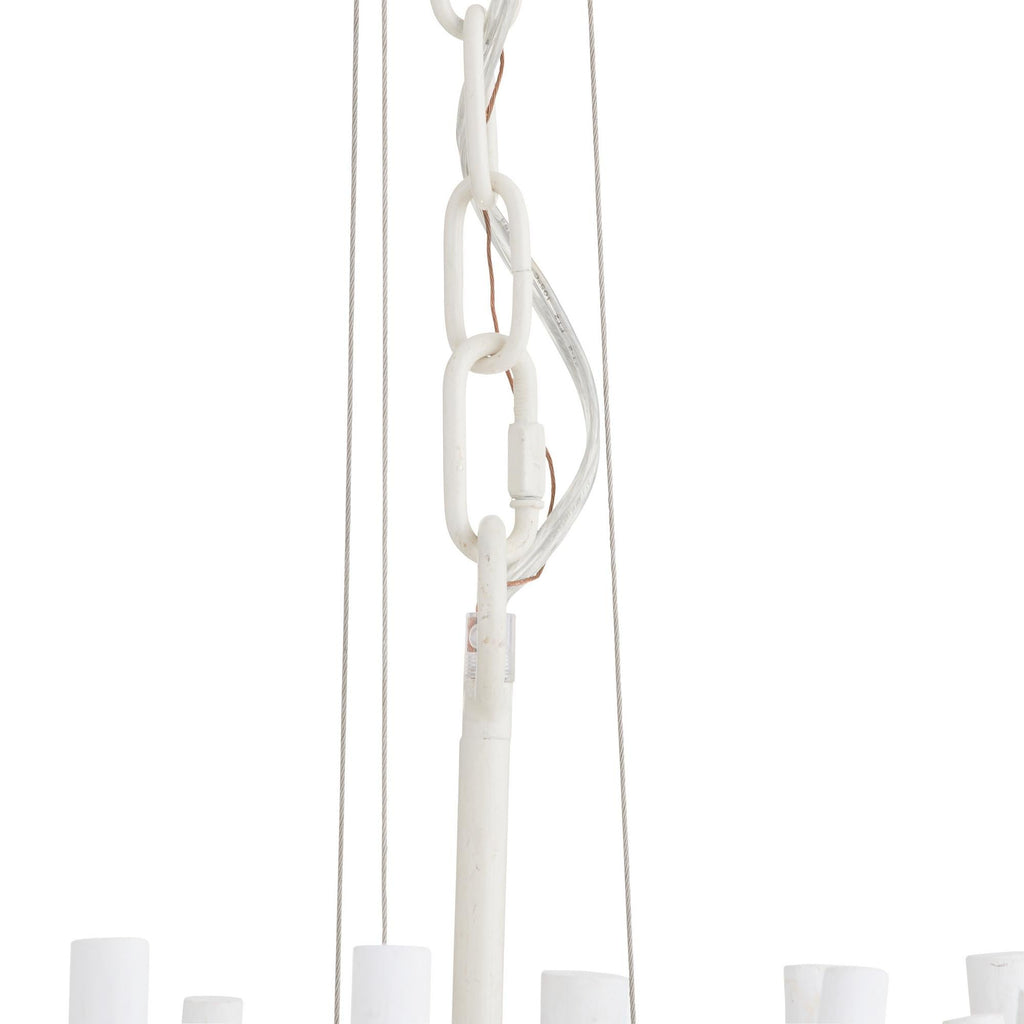 Artisan Tilda Large Chandelier – White — view 10