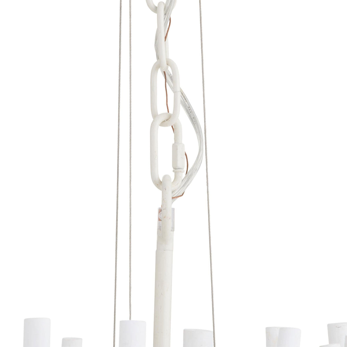Artisan Tilda Large Chandelier – White — view 10