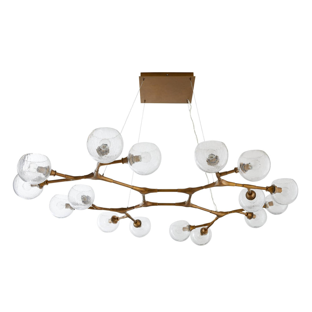 Signature Mahowald Fixed Chandelier – Gold — view 4