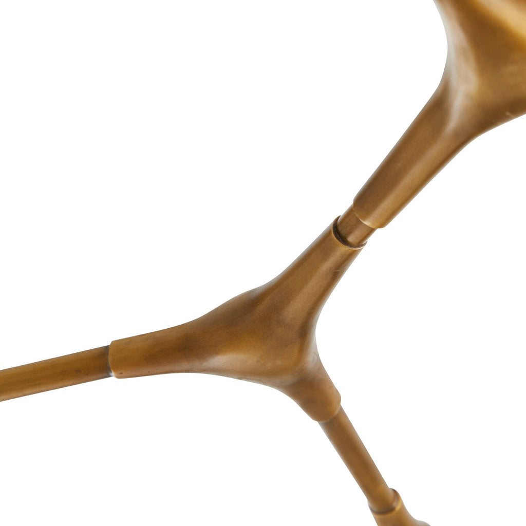 Signature Mahowald Fixed Chandelier – Gold — view 6