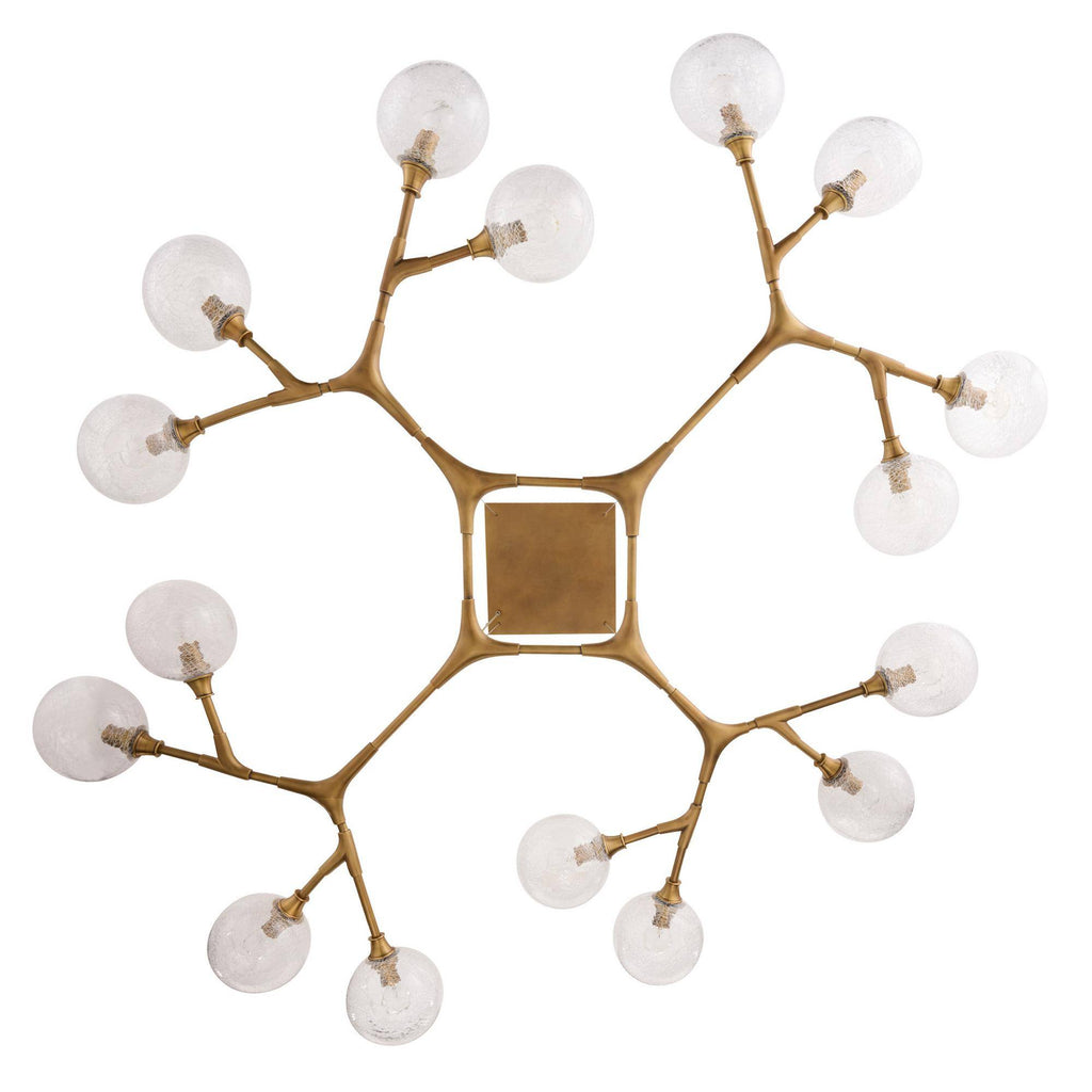 Signature Mahowald Fixed Chandelier – Gold — view 7