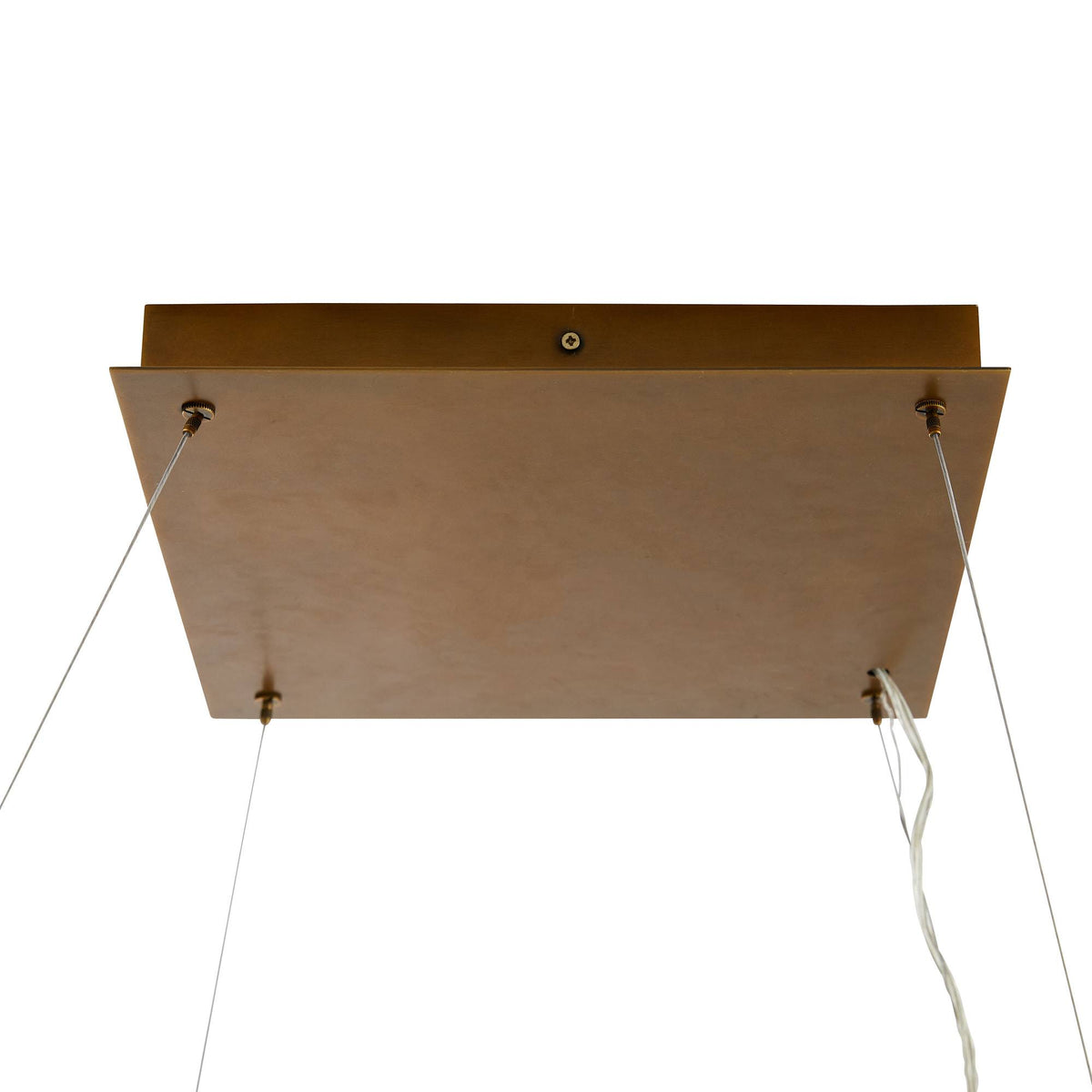 Signature Mahowald Fixed Chandelier – Gold — view 8