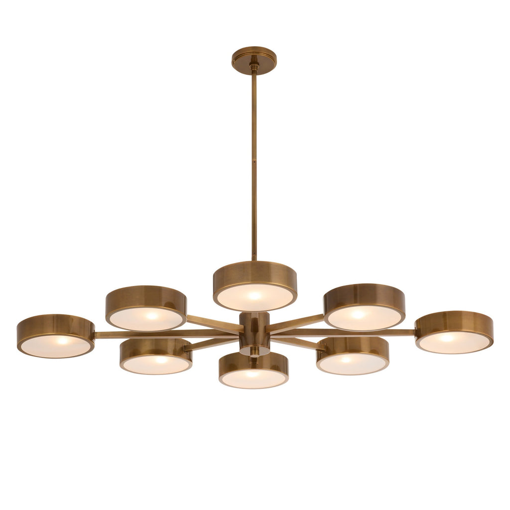 Heritage Linus Starburst Chandelier – Brown — view 1