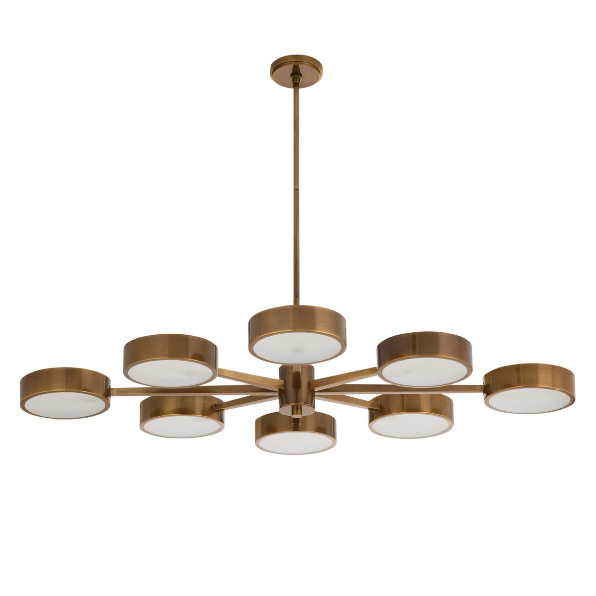 Heritage Linus Starburst Chandelier – Brown — view 2
