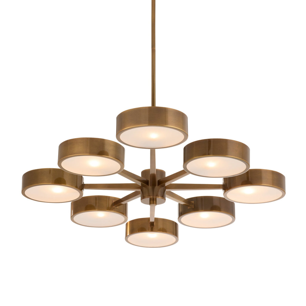 Heritage Linus Starburst Chandelier – Brown — view 3