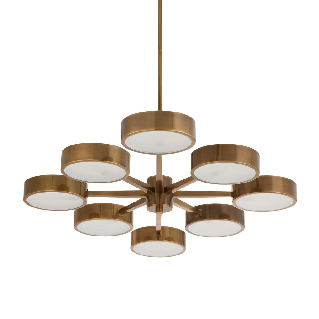 Heritage Linus Starburst Chandelier – Brown — view 4