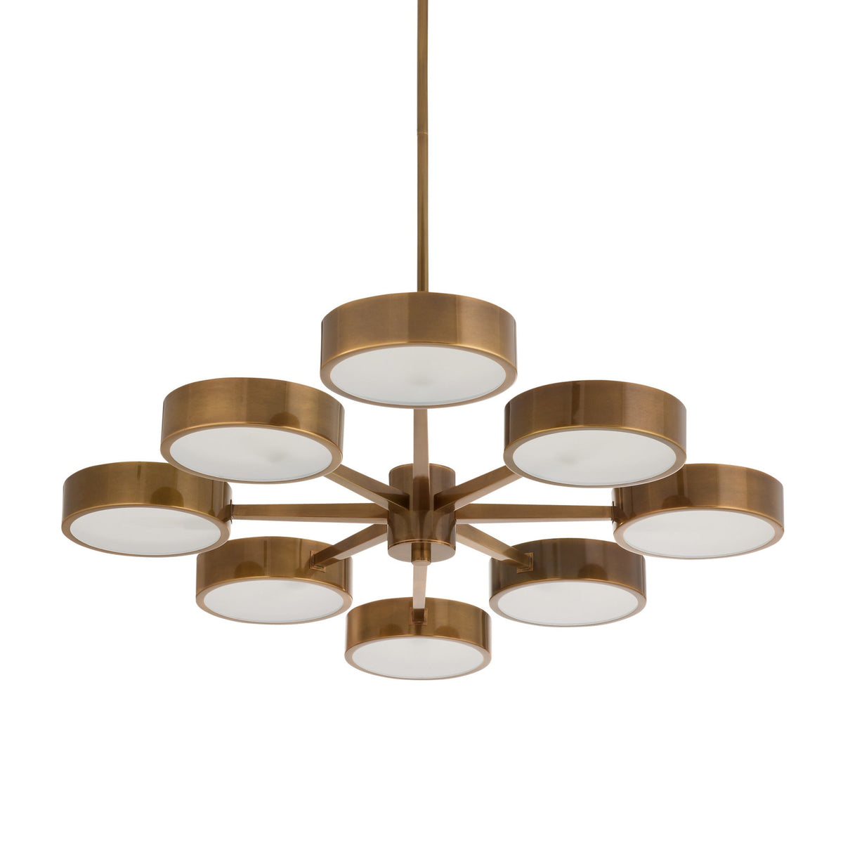 Heritage Linus Starburst Chandelier – Brown — view 4