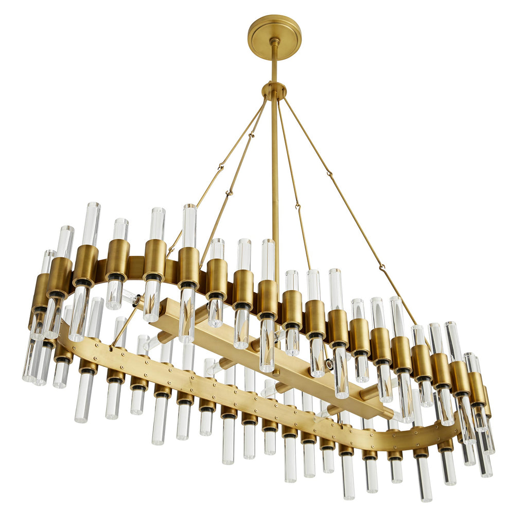 Artisan Haskell Linear Chandelier — view 7