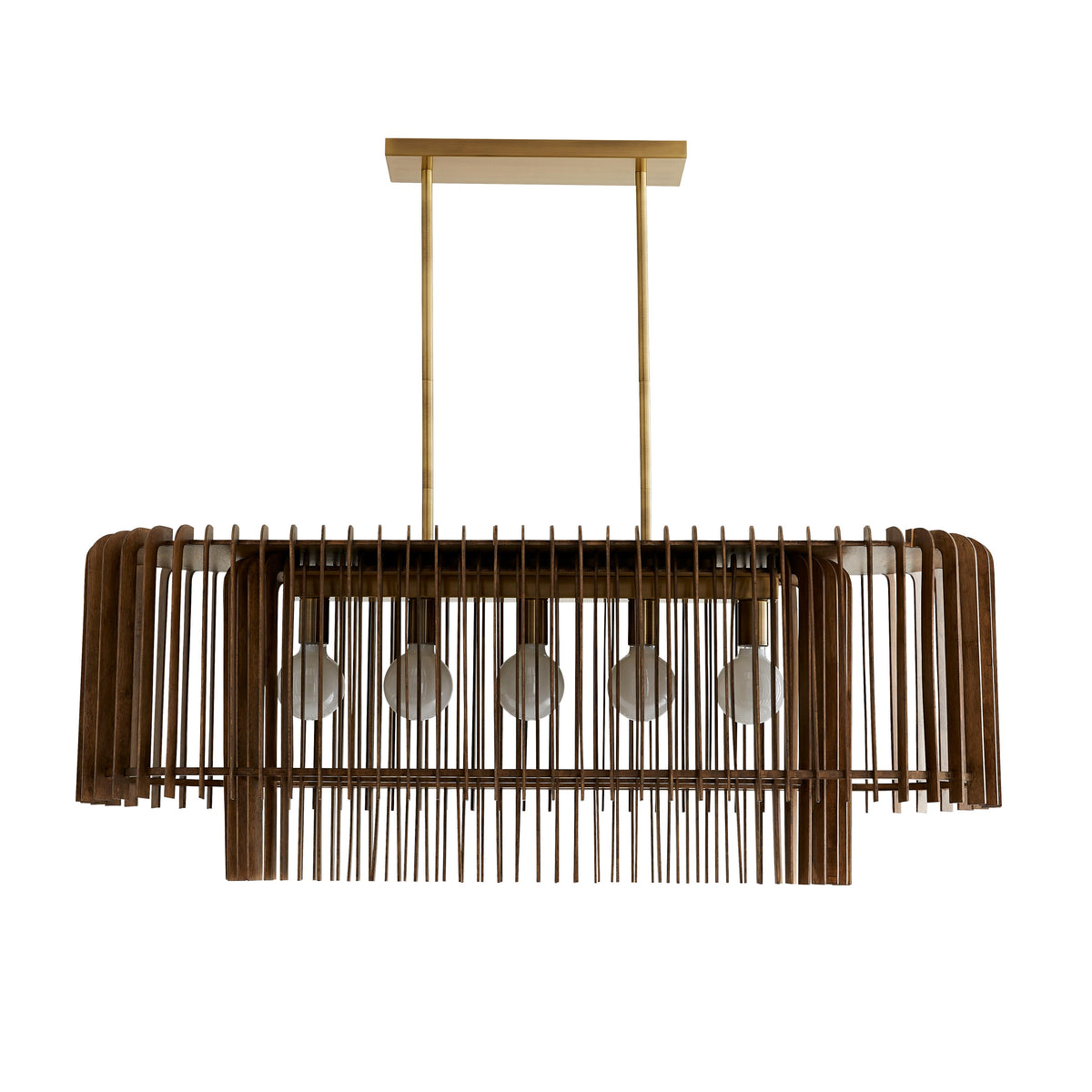 Signature Valencia Linear Chandelier — view 1