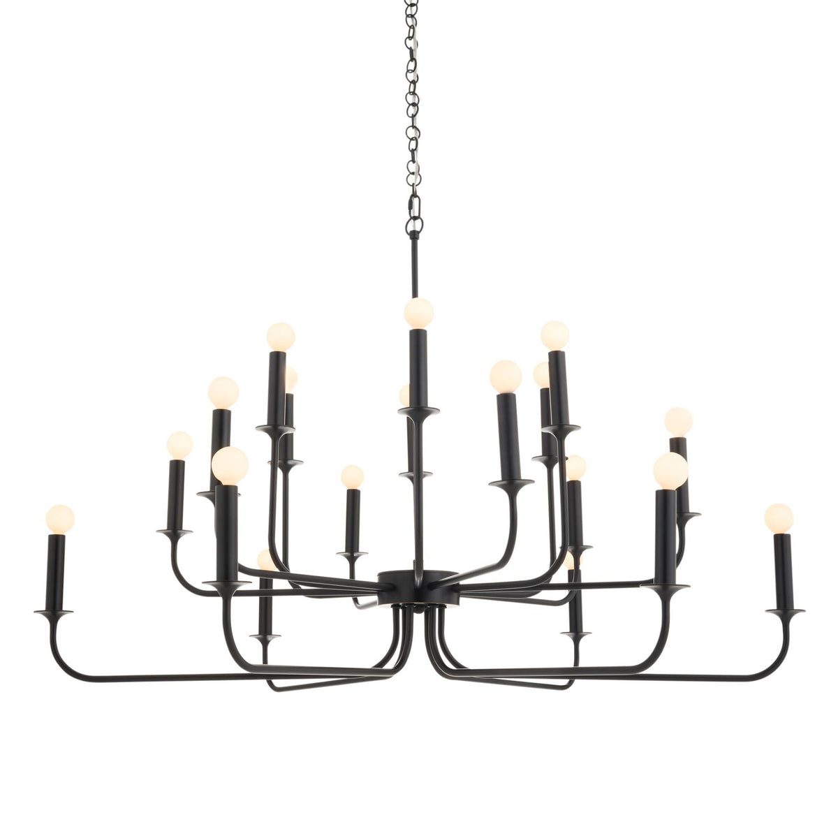 Sculptural Breck Large Chandelier — view 1