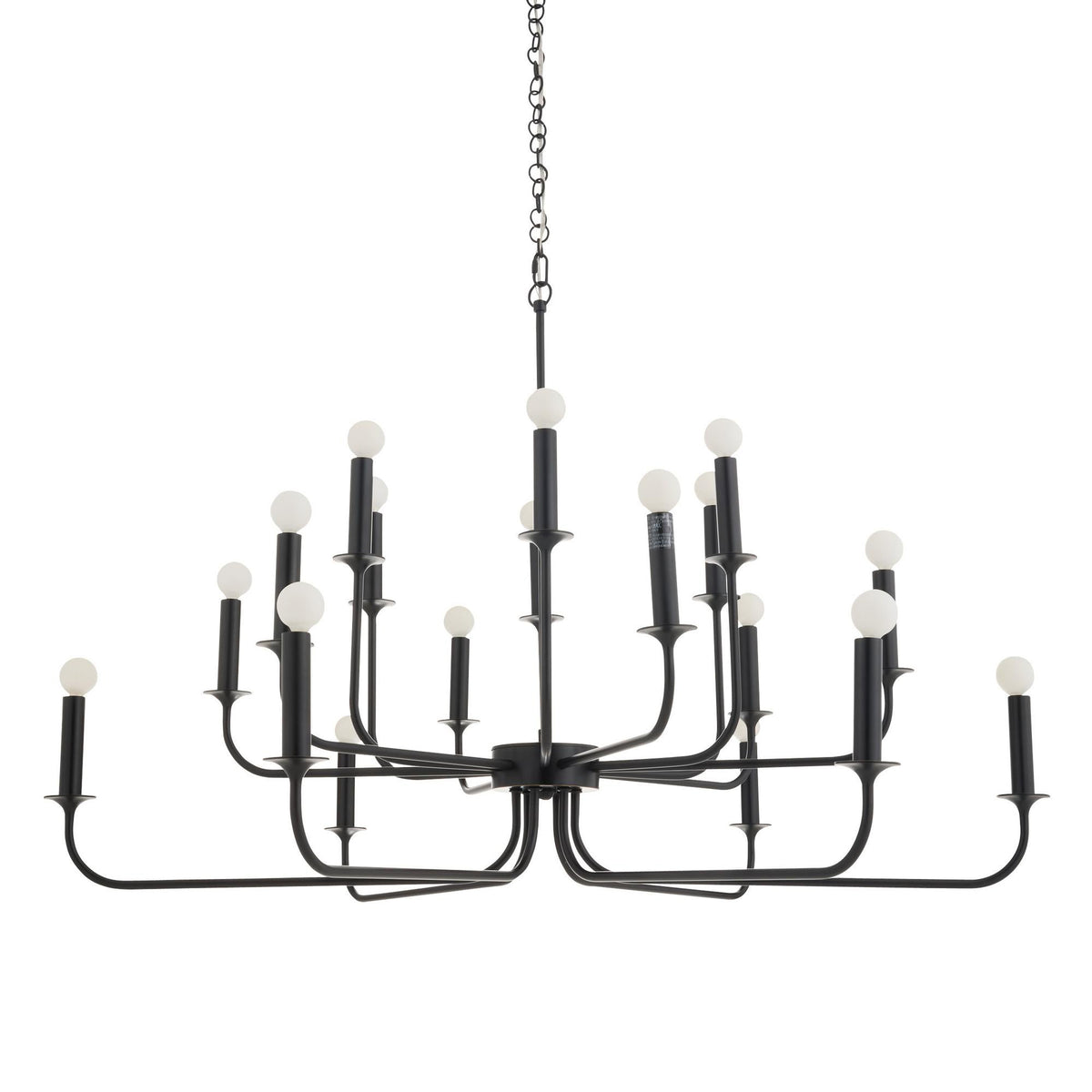 Sculptural Breck Large Chandelier — view 2