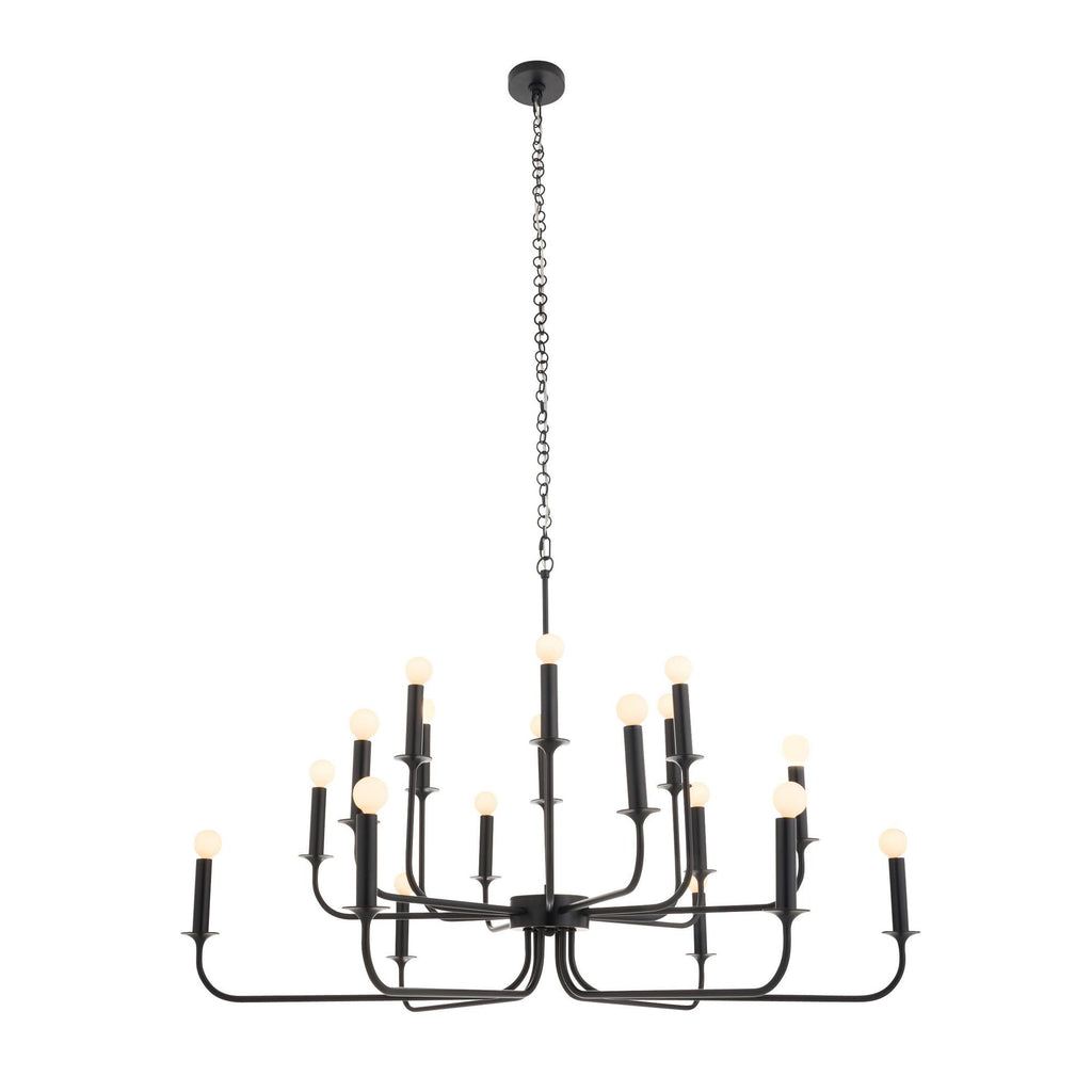 Sculptural Breck Large Chandelier — view 3