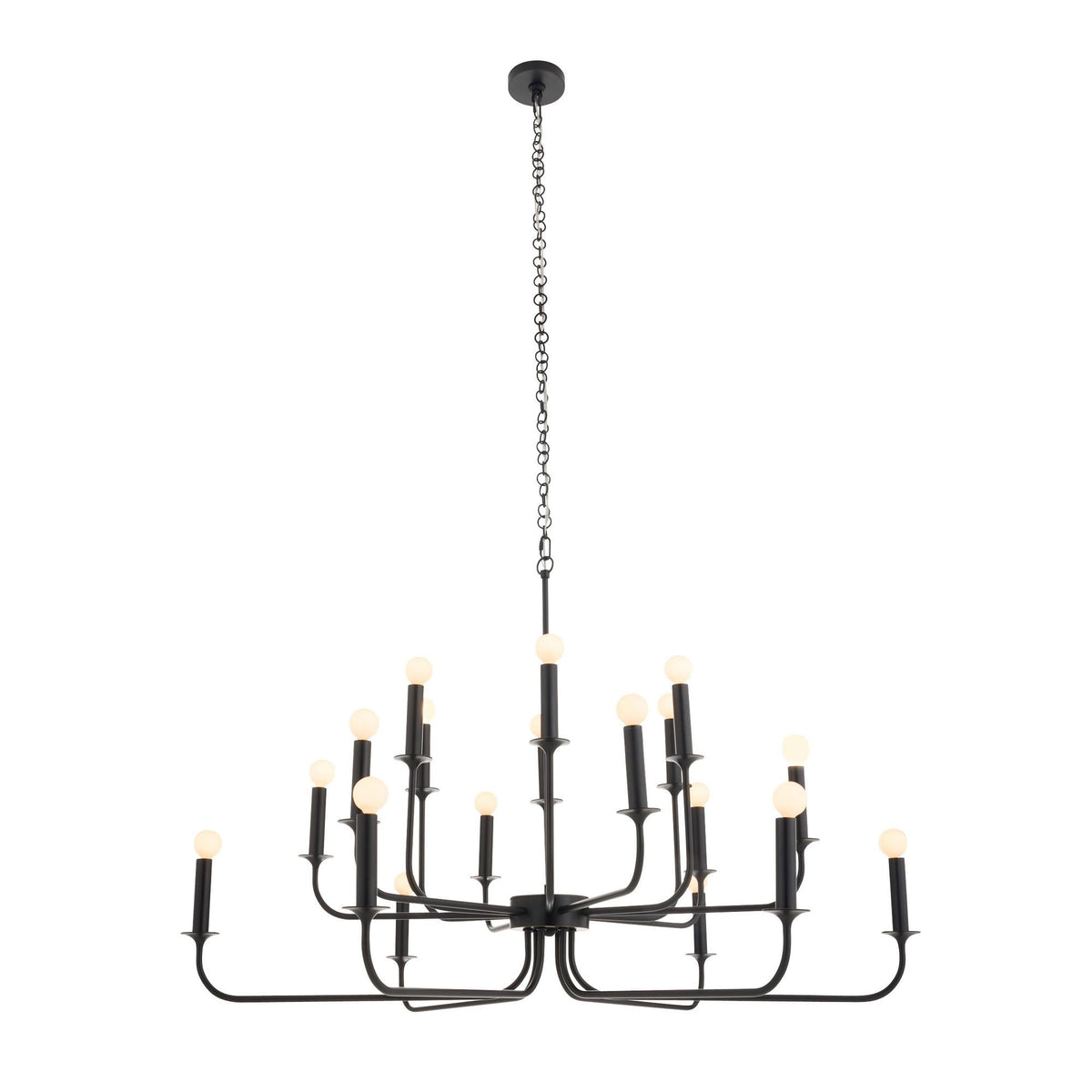 Sculptural Breck Large Chandelier — view 3