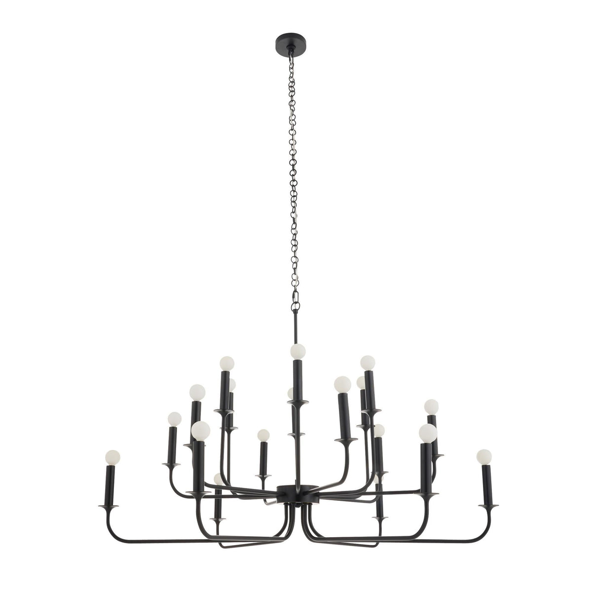 Sculptural Breck Large Chandelier — view 4