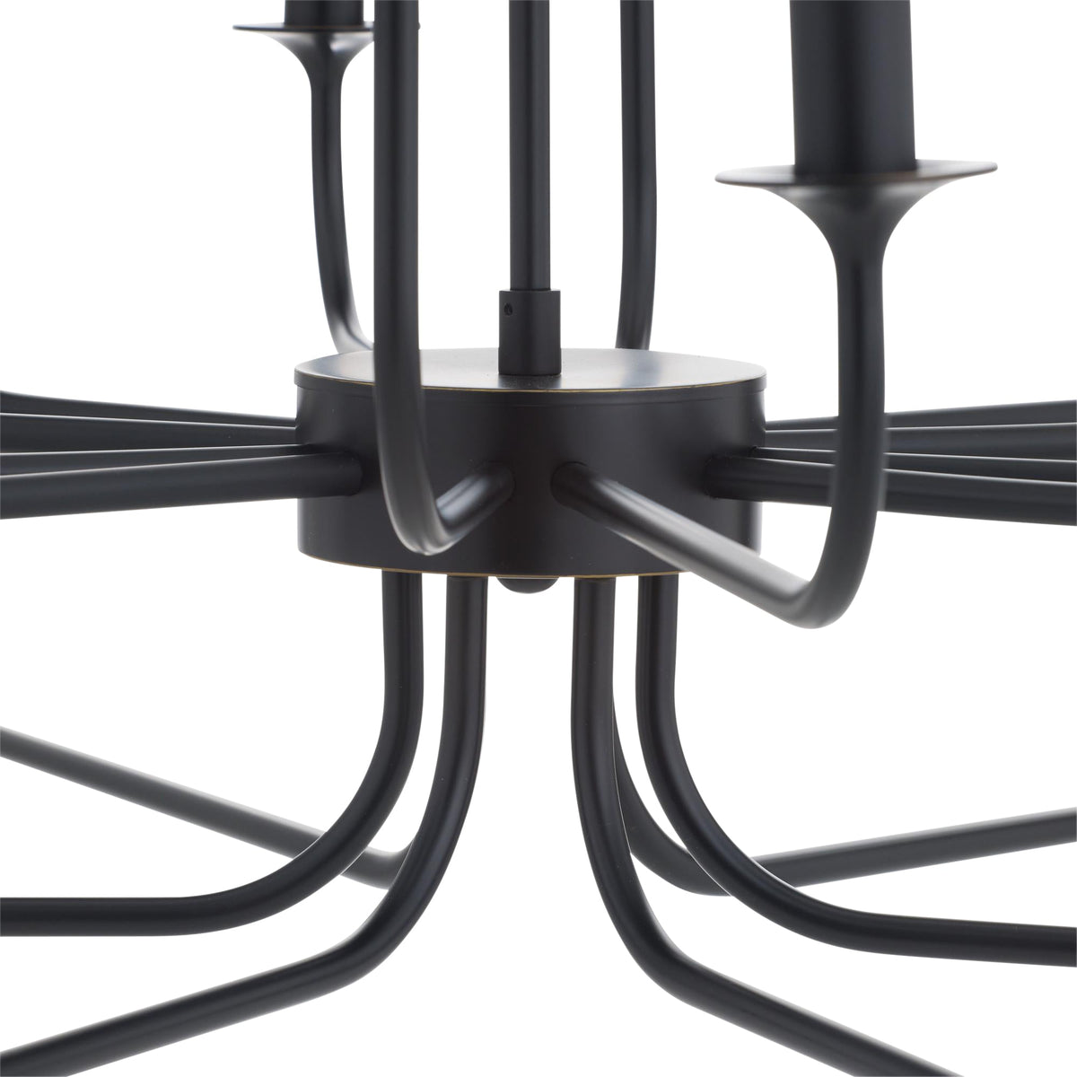 Sculptural Breck Large Chandelier — view 6