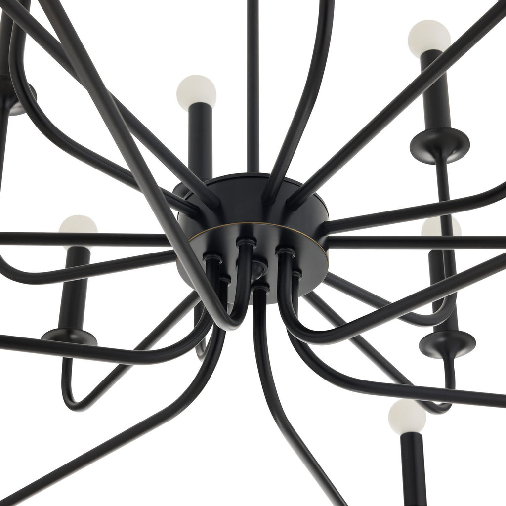Sculptural Breck Large Chandelier — view 8