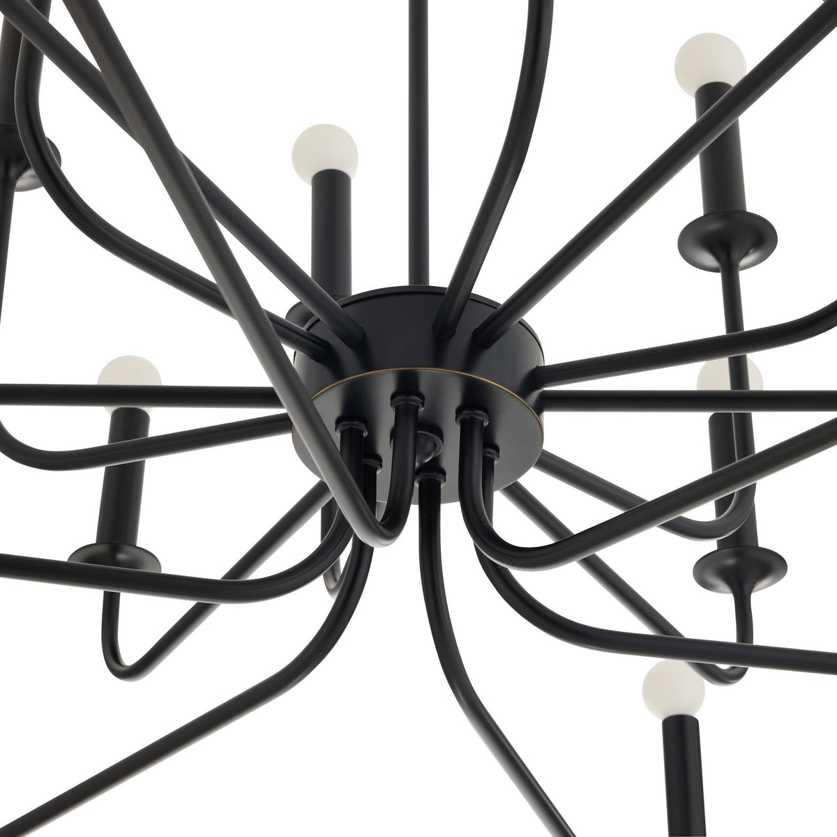 Sculptural Breck Large Chandelier — view 8