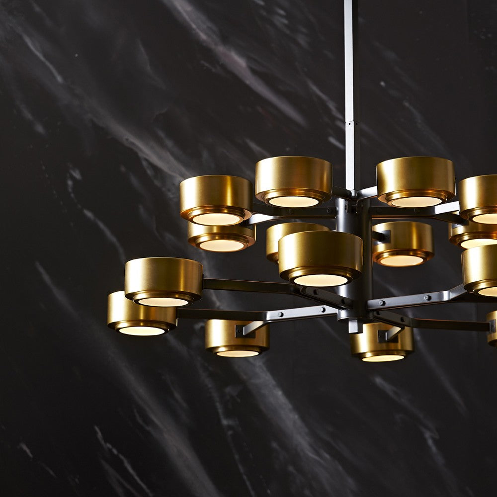 Artisan Jalen Two Tiered Chandelier — view 3