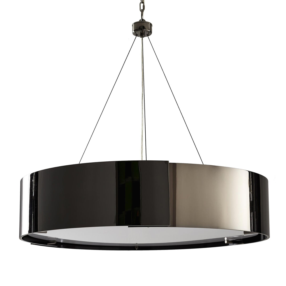 Heritage Dante Medium Chandelier – Black — view 1