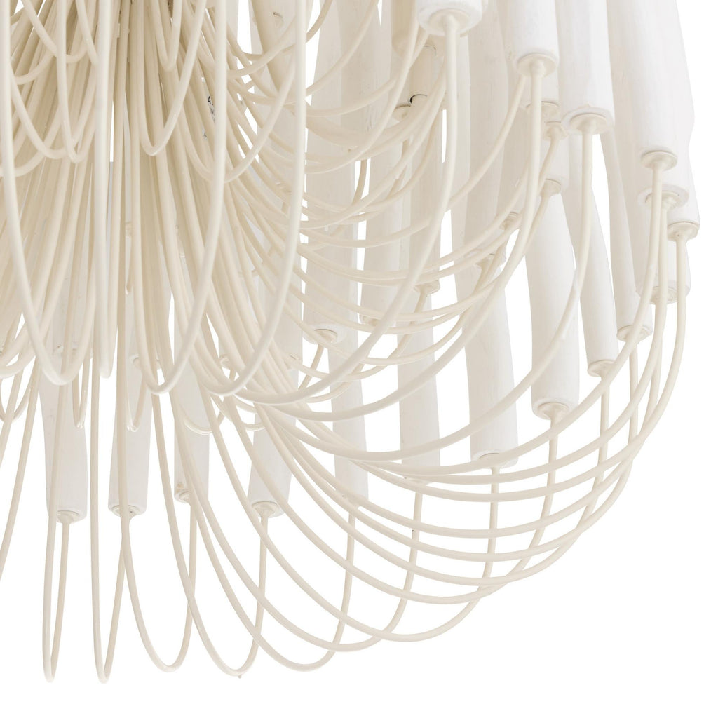 Artisan Tilda Small Chandelier – White — view 10
