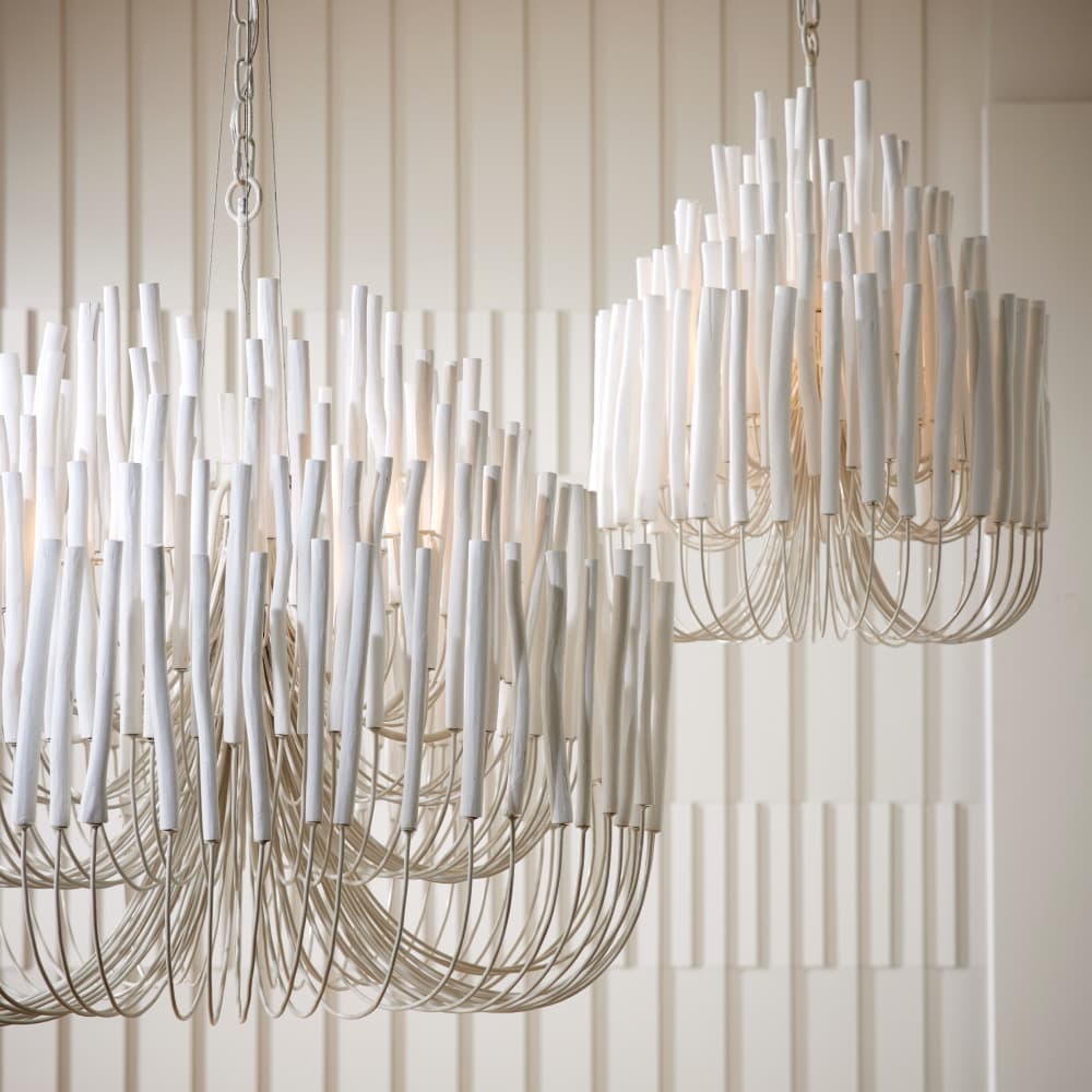 Artisan Tilda Small Chandelier – White — view 5