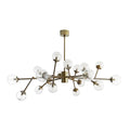 Sculptural Dallas Medium Chandelier – Gold — view 1