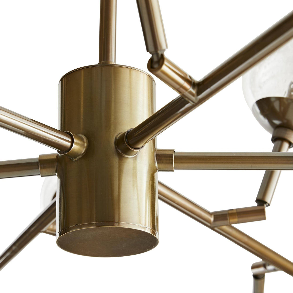 Sculptural Dallas Medium Chandelier – Gold — view 4