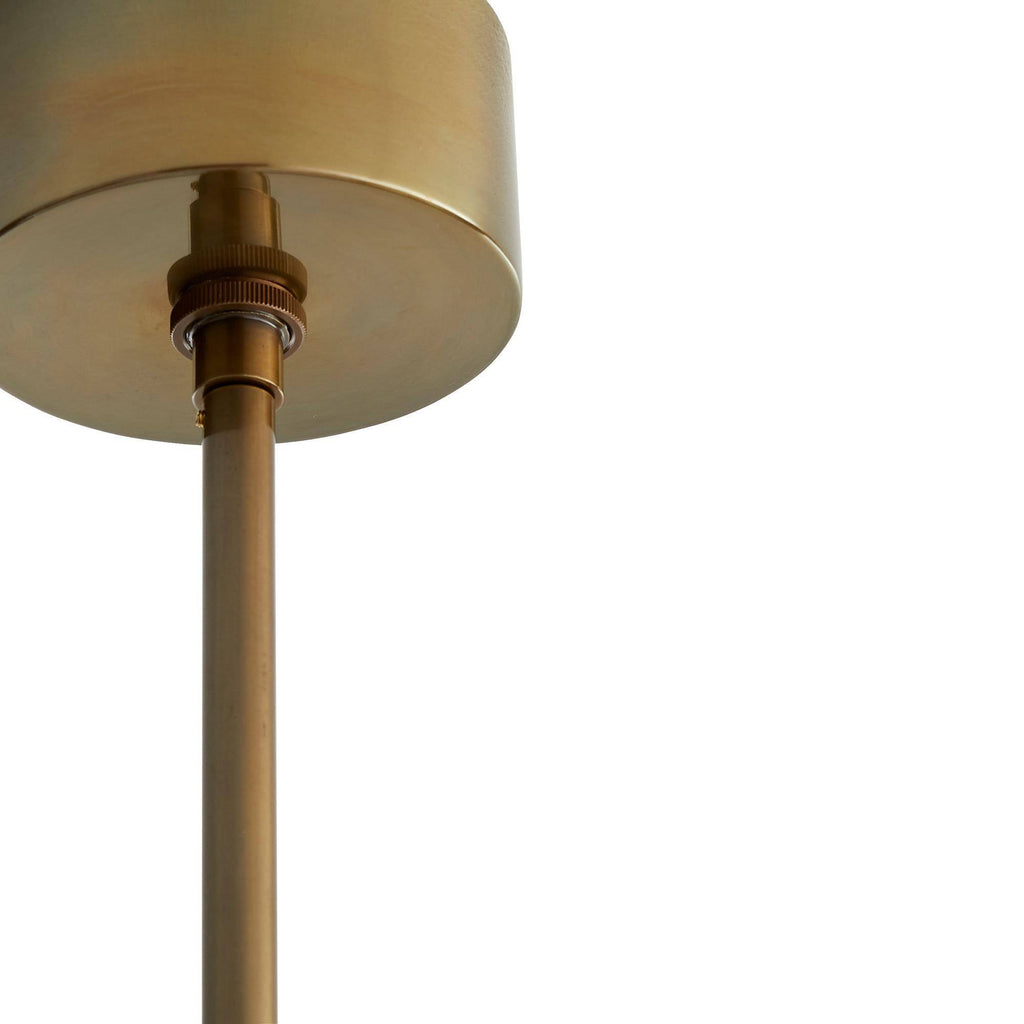 Sculptural Dallas Medium Chandelier – Gold — view 6