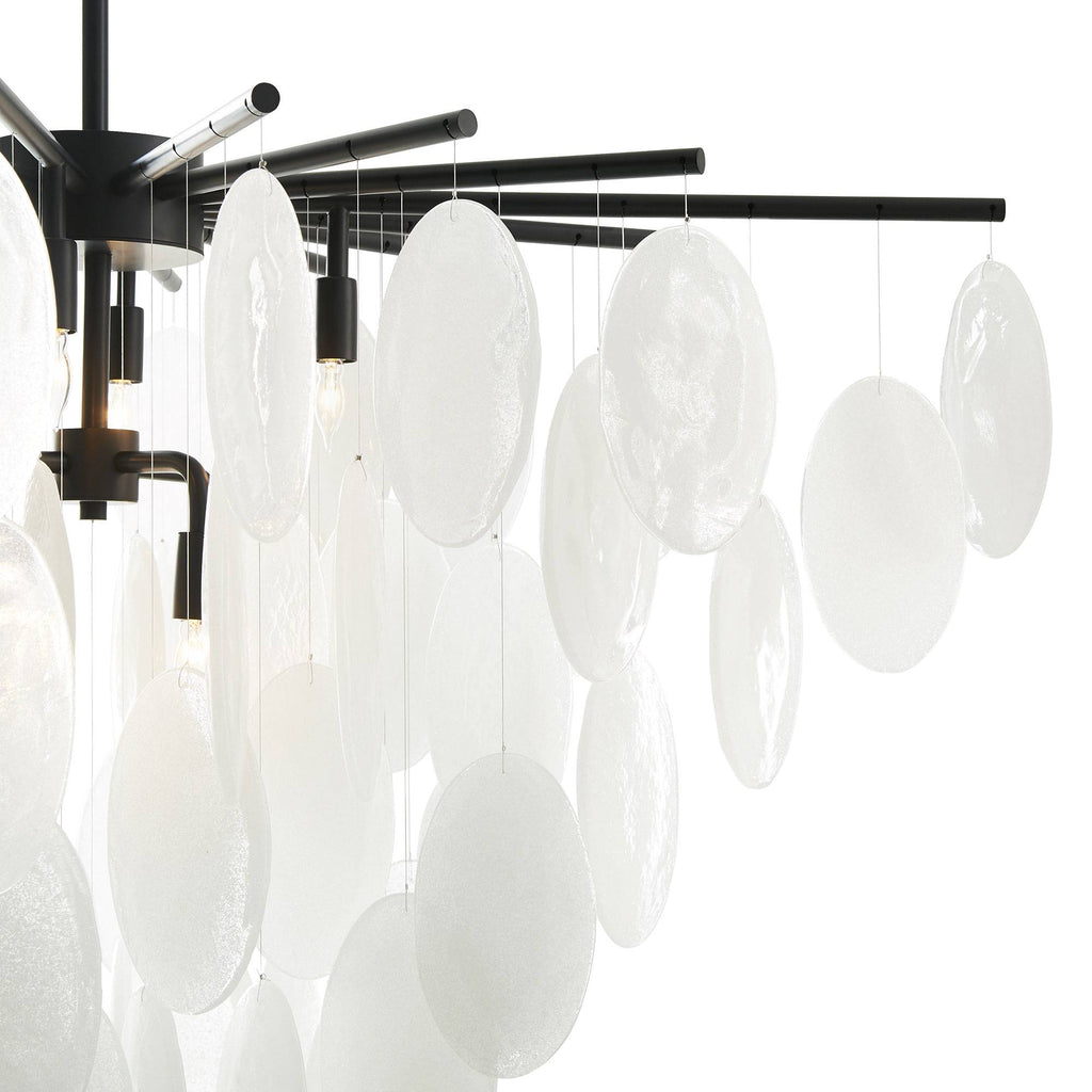 Artisan Tiffany Chandelier – Black — view 3