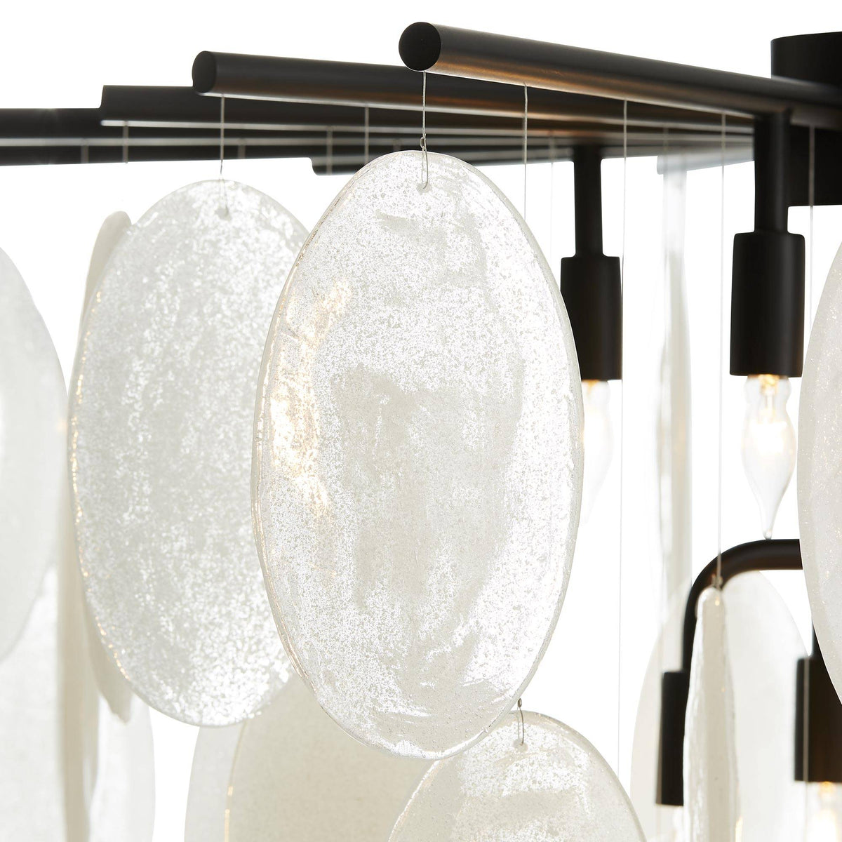 Artisan Tiffany Chandelier – Black — view 4