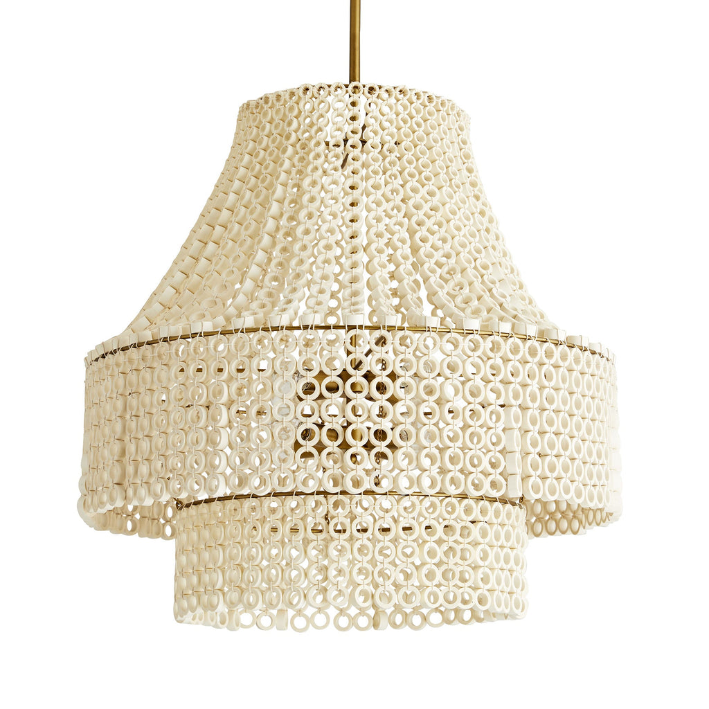 Heritage Hannie Chandelier – White — view 1
