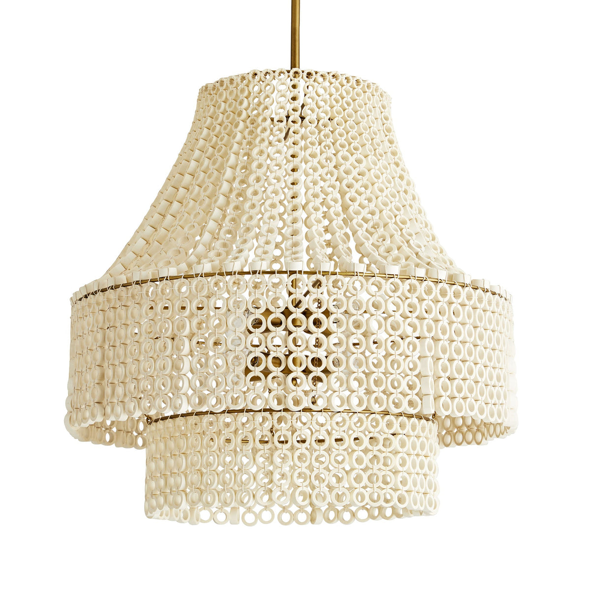 Heritage Hannie Chandelier – White — view 1
