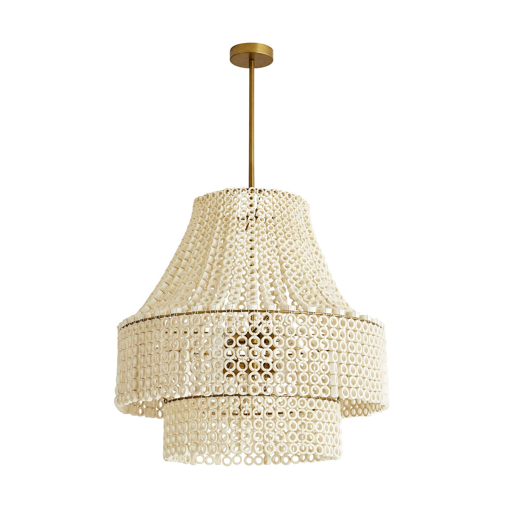 Heritage Hannie Chandelier – White — view 4