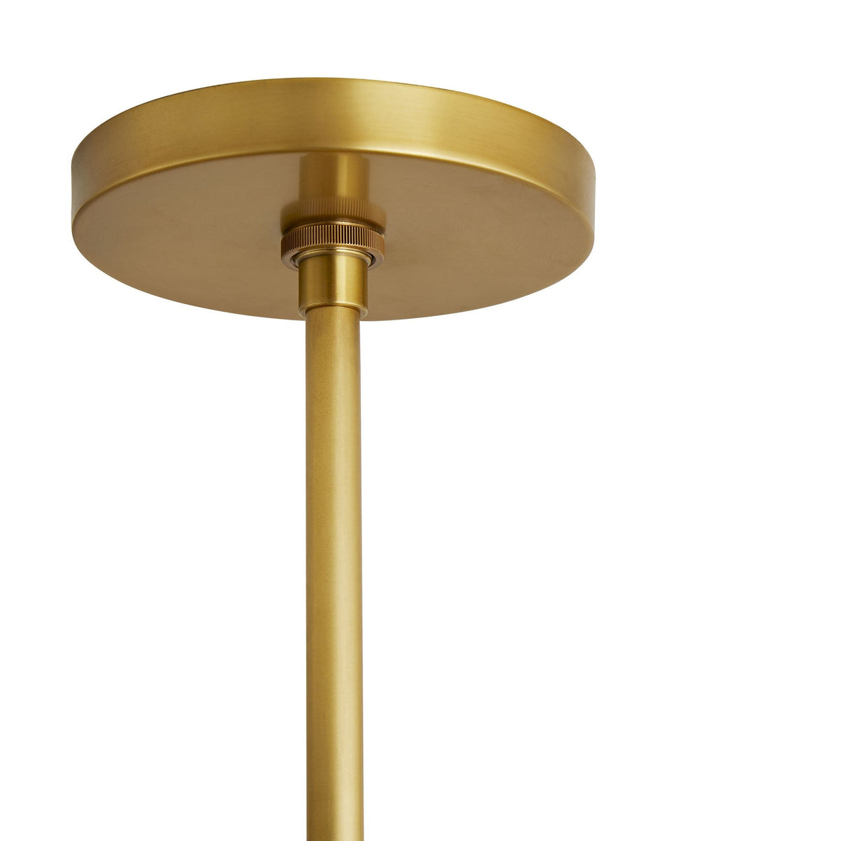Sculptural Harrison Linear Chandelier – Gold — view 10