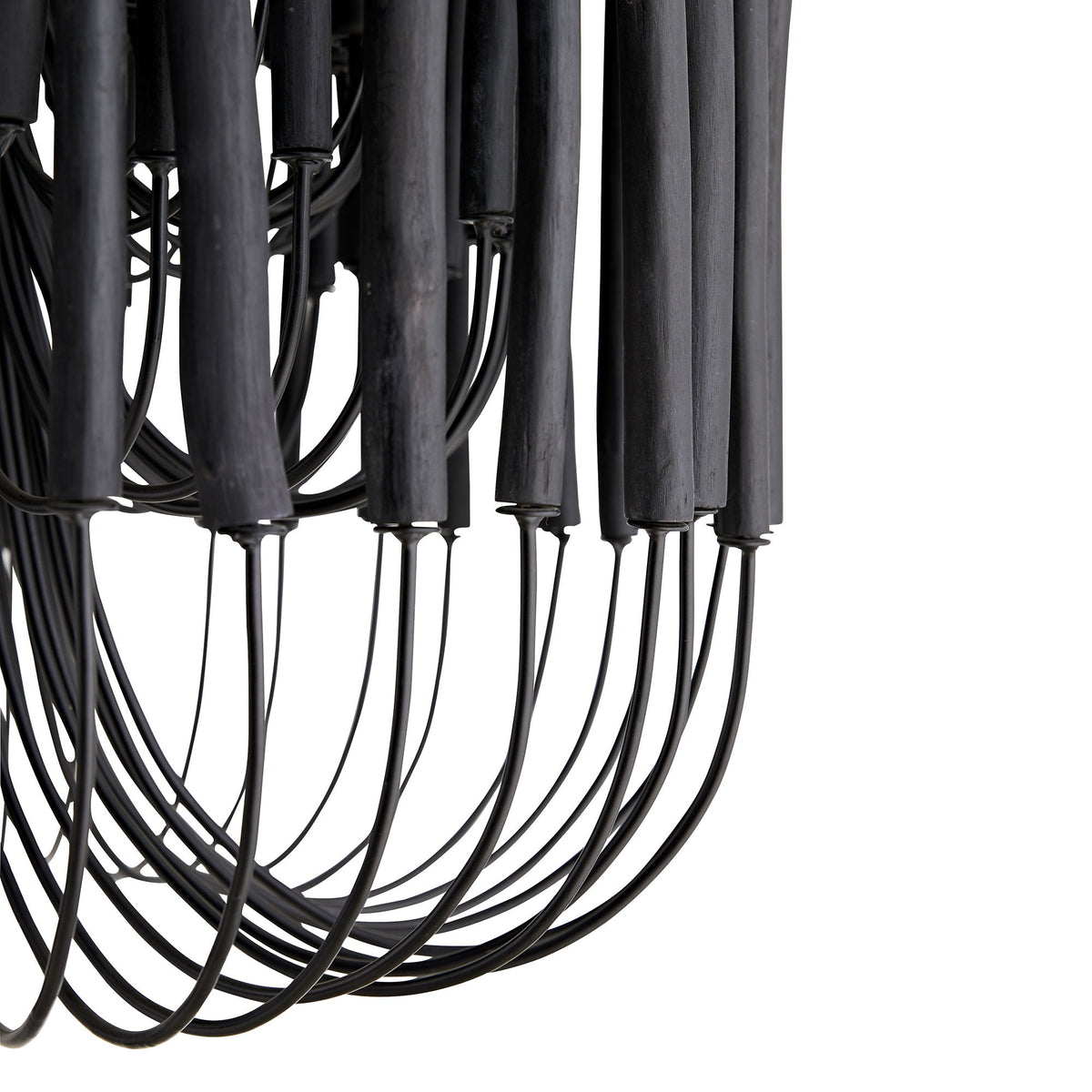 Artisan Tilda Small Chandelier – Black — view 10