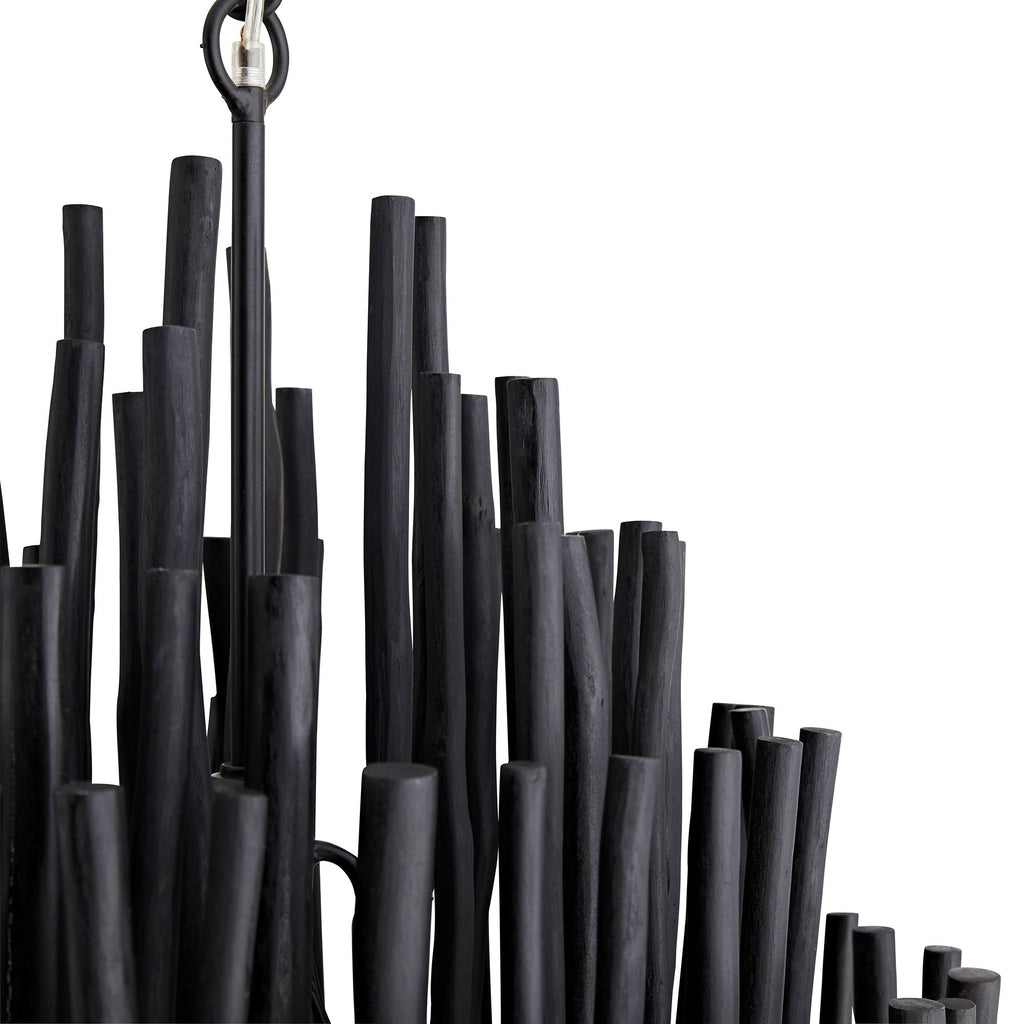Artisan Tilda Small Chandelier – Black — view 11