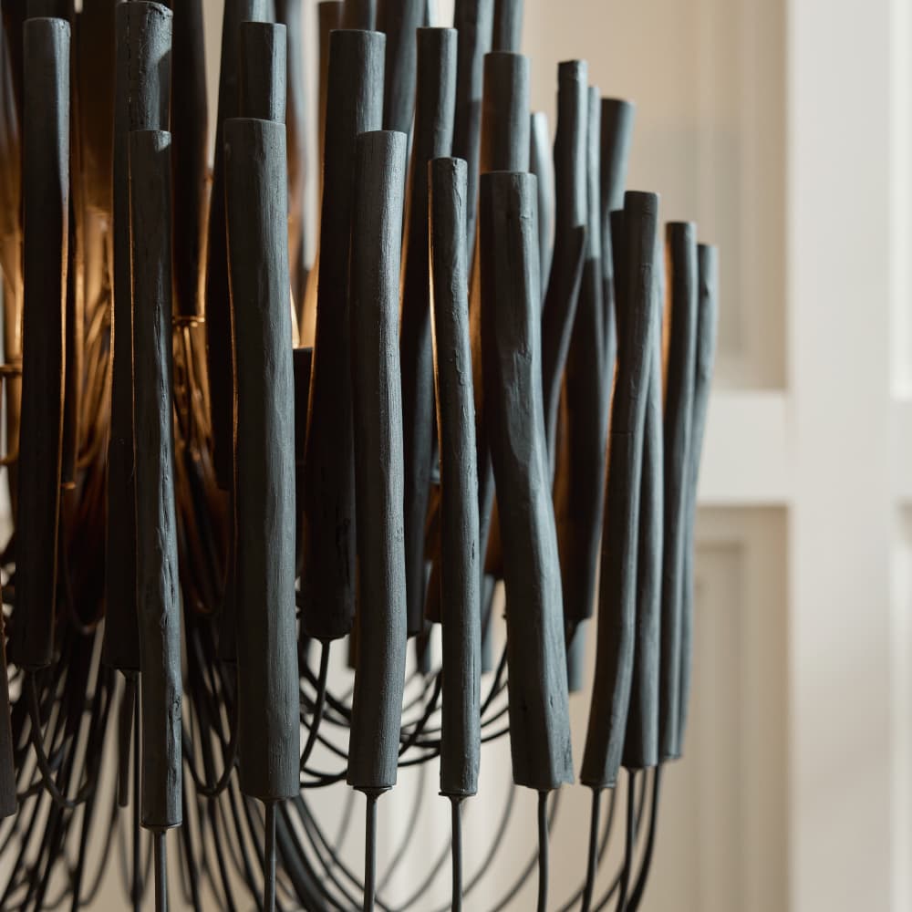 Artisan Tilda Small Chandelier – Black — view 5