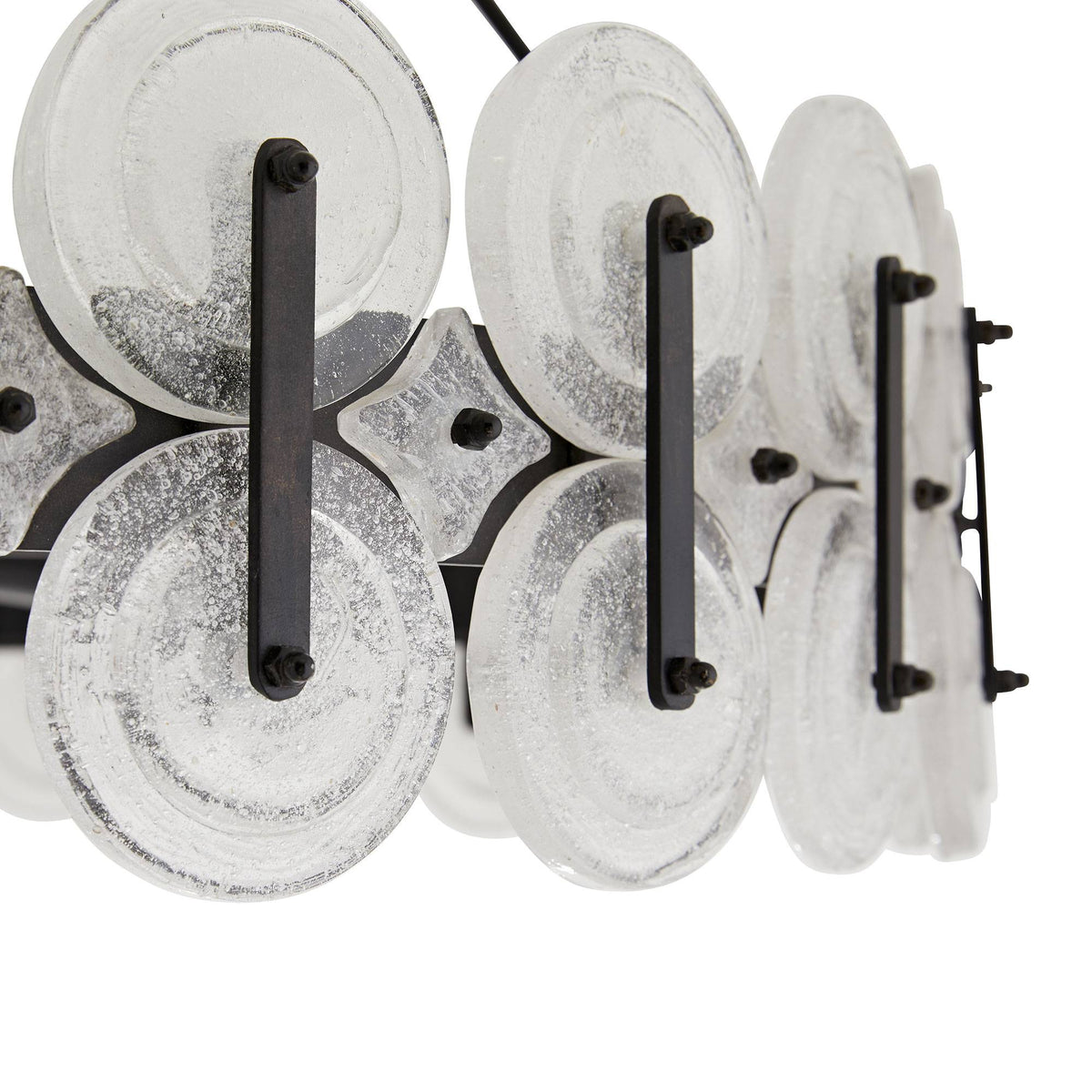 Sculptural Rondelle Chandelier — view 8